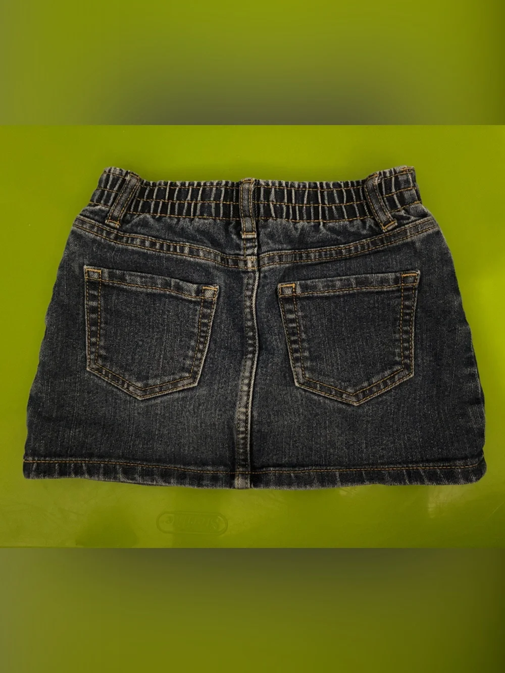 The Children's Place Dark Blue Denim Mini Skirt